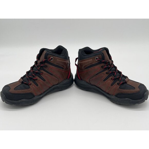 Crown Vintage Kids Hiking Shoes Size 13 Brown & Black Lace-Up - Picture 7 of 10